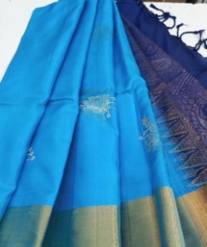 SOFT SILK SAREE WITH BLOUSE